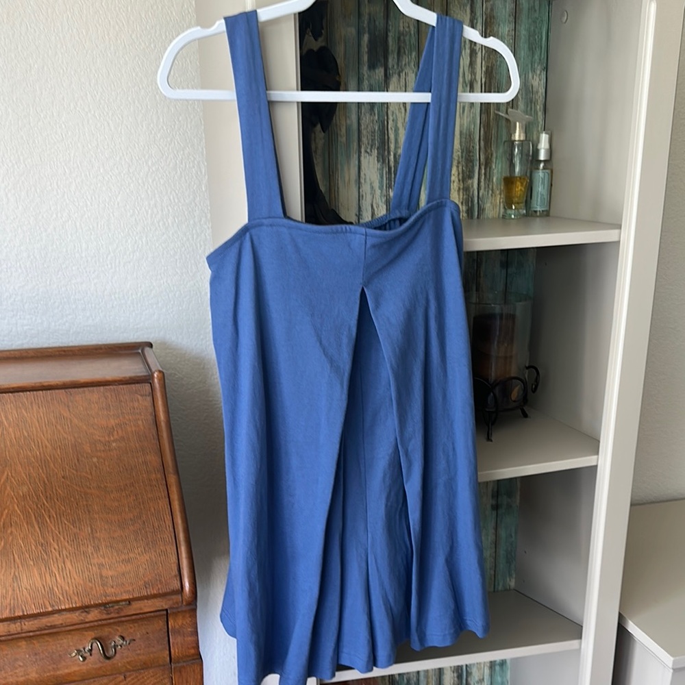 Free people Blue romper